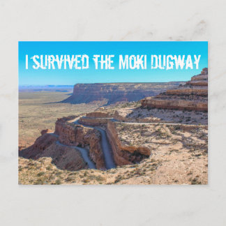 Jag Överlevt Moki Dugway-postkortet Vykort
