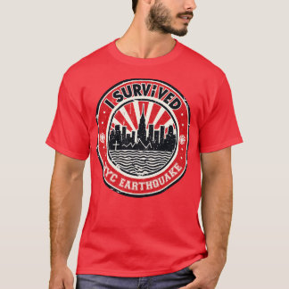 Jag Överlevt NYC-jordbävningen 2024 2 T Shirt