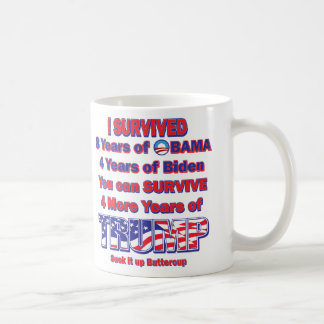 Jag överlevt Obama och Biden Kaffemugg