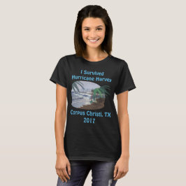 Jag Överlevt orkanen Harvey 2017 (Corpus Christi) T-shirt