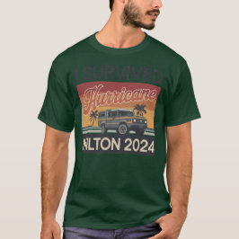 Jag Överlevt orkanen Milton Florida i oktober 2024 T Shirt