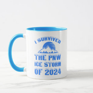 Jag Överlevt PNW Ice Storm från 2024 Mugg
