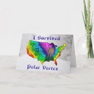 Jag Överlevt Polar Vortex Kort