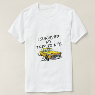 Jag Överlevt Resa till NYC Classic T-Shirt