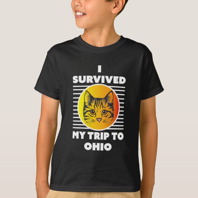 Jag Överlevt Resa till Ohio T-Shirt (Framsida)