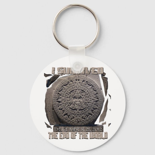 JAG ÖVERLEVT SLUTET AV VÄRLDEN 2012 NYCKELRING (Framsida)