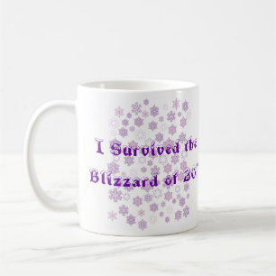 Jag Överlevt Snöstorm 2011 Kaffemugg