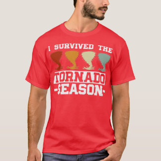 Jag Överlevt Tornadots meteorologer Storm T Shirt