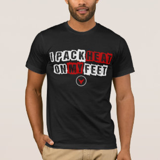 Jag packar värmer på min fotSneakerhead skjorta Tee Shirt