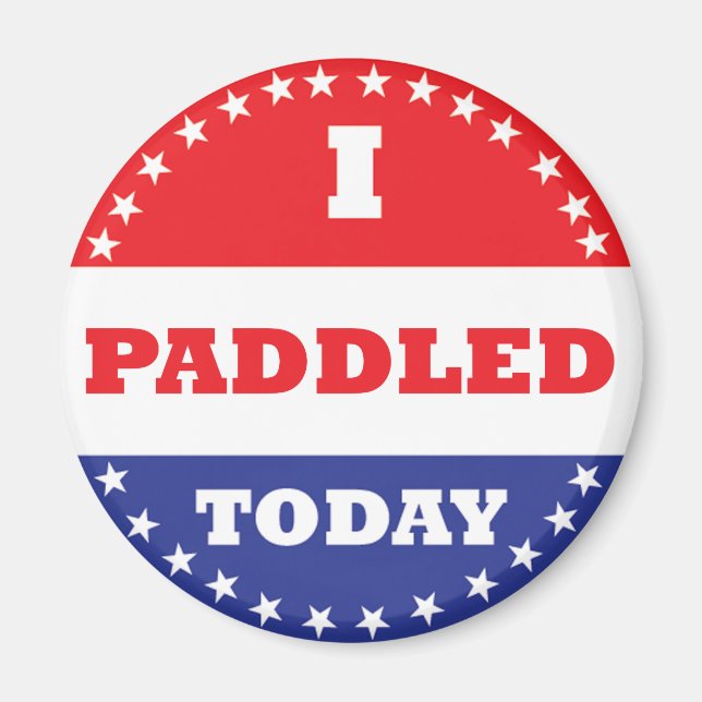 Jag Paddade idag Magnet (Framsidan)