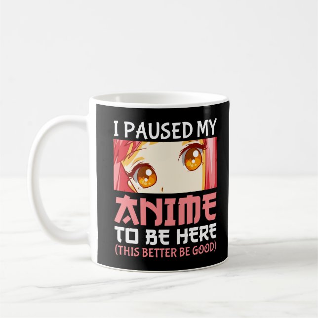Jag pajade min djur för att vara här kaffemugg (Vänster)