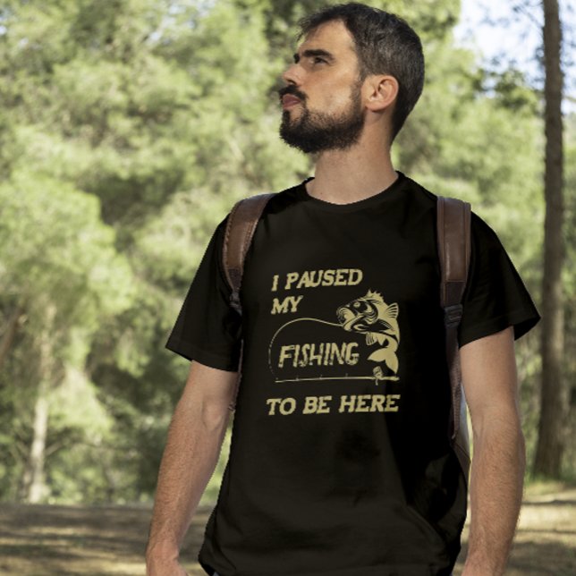 Jag pajade mitt fiske för att vara här t shirt (Skapare uppladdad)