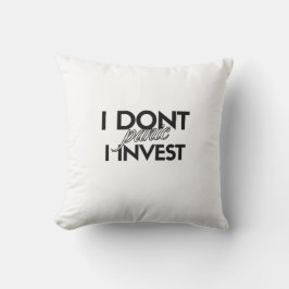 JAG PANIKAR INTE. JAG INVESTERAR - Unik investerar Kudde