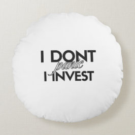 JAG PANIKAR INTE. JAG INVESTERAR - Unik investerar Rund Kudde