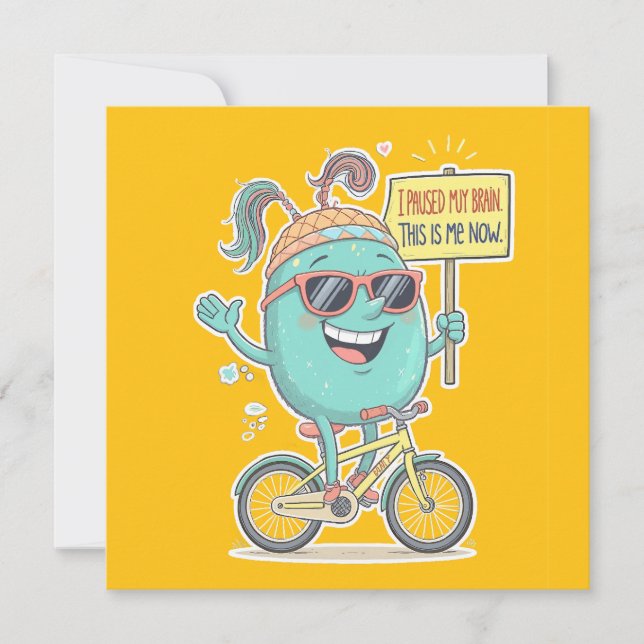 Jag pausade min hjärna - det här är jag nu! (Framsida)