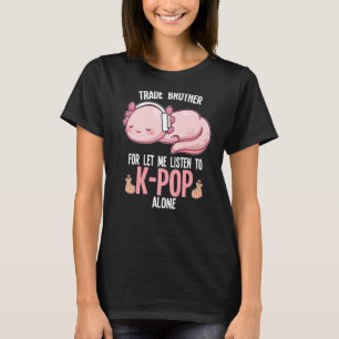Jag pausade mitt K Pop Sång Sydkorea K Pop T Shirt