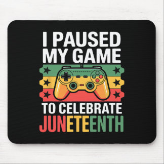 Jag Pausade Mitt Spel För Att Fira Juneteenth  Musmatta
