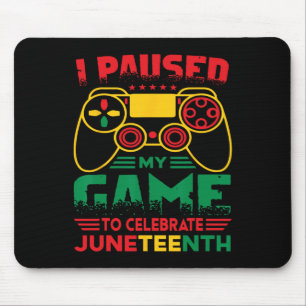 Jag pausade mitt spel för att fira Junetelfte Blac Musmatta