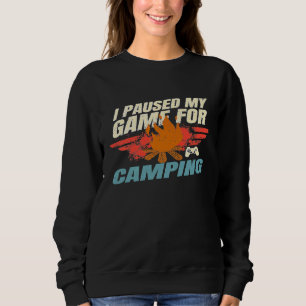 Jag pausade mitt spel för kampanjer för spel och k t shirt
