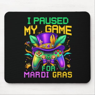 Jag pausade mitt spel för Mardi Gras Video Game Co Musmatta