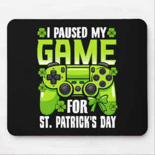 Jag Pausade Mitt Spel För St Patricks Day Video Ga Musmatta