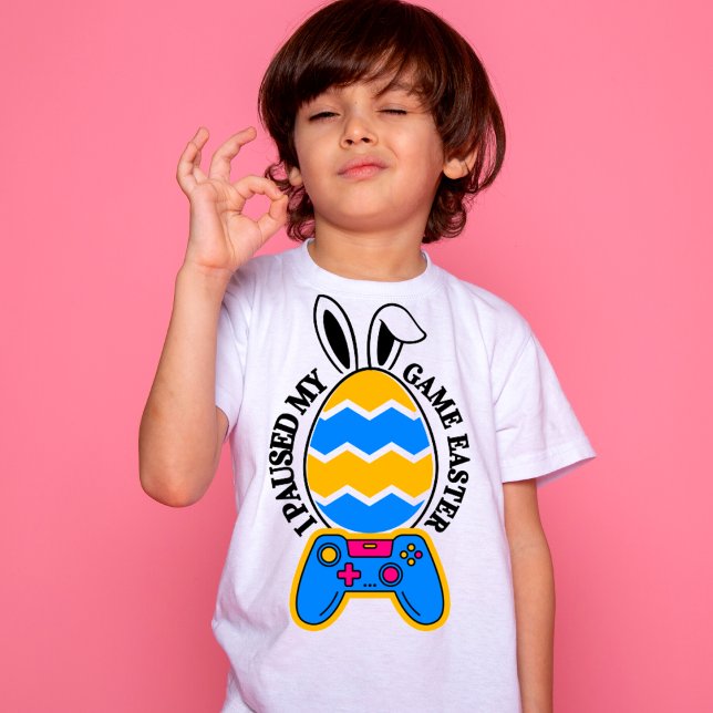 Jag pausade mitt spel PÅSK T-Shirt (Skapare uppladdad)