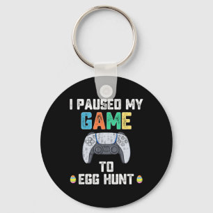 Jag pausade mitt spel till Egg Hunt Påsk Roligt Ga Nyckelring