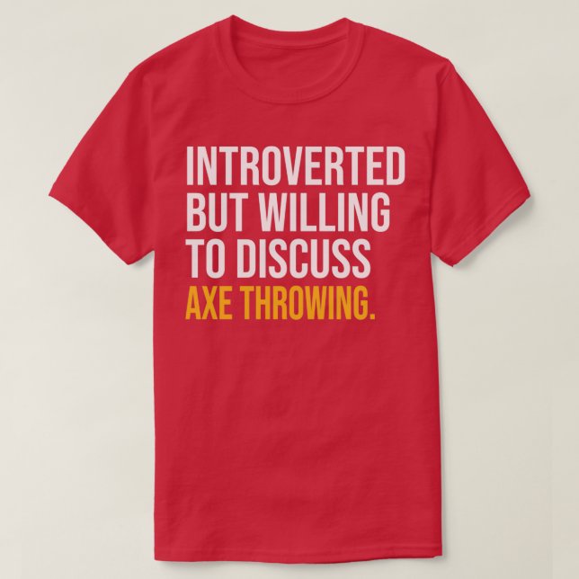 JAG PAUSTERADE MIN AX ATT VARA HÄR 2 T SHIRT (Design framsida)