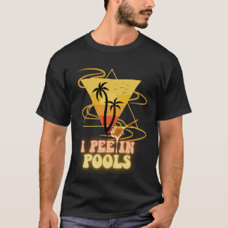 Jag Pee i Bassäng Tee: Sommar Simma simmande älska T Shirt