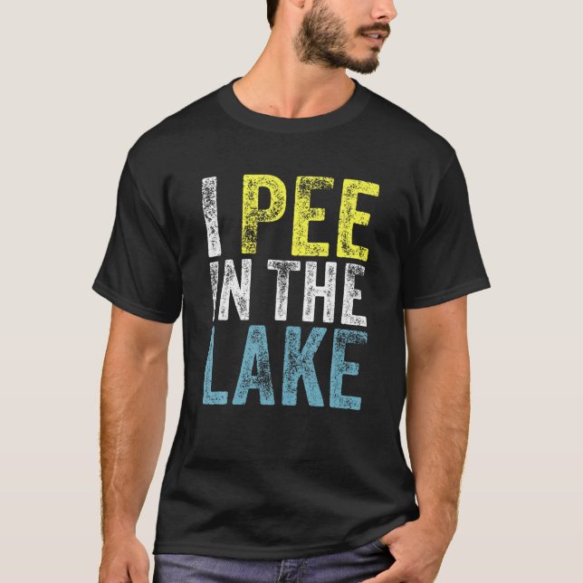Jag Pee in i den roliga sommarvacationslägret i Sj T Shirt (Framsida)