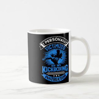 Jag personligen utsatt av min kickboxningsinstrukt kaffemugg
