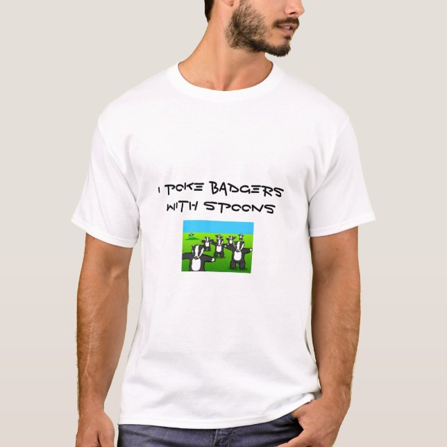 JAG PETAR BÄVERSKINN MED SKEDAR TEE (Framsida)
