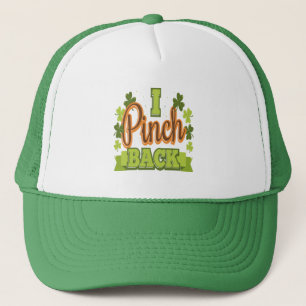 Jag Pinch Back St patricks day Klöver Keps