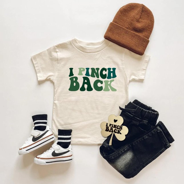 Jag Pinch Back St. Patrick's Day Shirt - Funny Fes T Shirt (I Pinch Back St. Patrick's Day Shirt for Babies, Kids and Adults! Unisex - Retro Design)