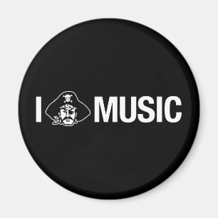 jag piratkopierar musik magnet