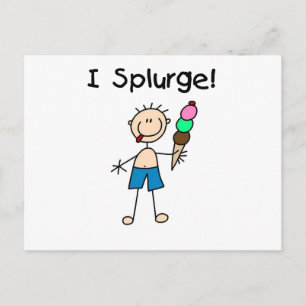 Jag plack Tshirts och presenter Vykort