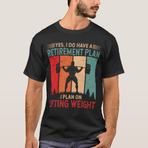 Jag planerar att använda gym för lyftviktsstyrka t shirt