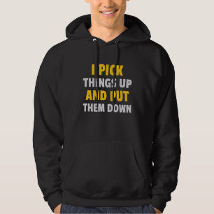 Jag Plockor Sak och lägger ner dem i gem 3 Hoodie