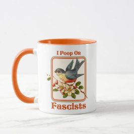 Jag pockar på fascister mugg