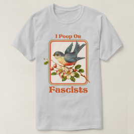 Jag pockar på fascister t shirt