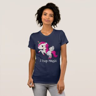 Jag Poop Magic Funny Unicorn Say T Shirt