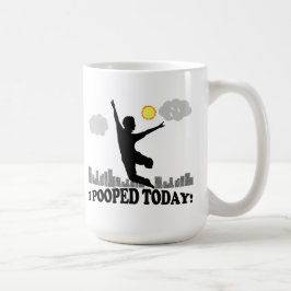 Jag poopade i dag kaffemugg