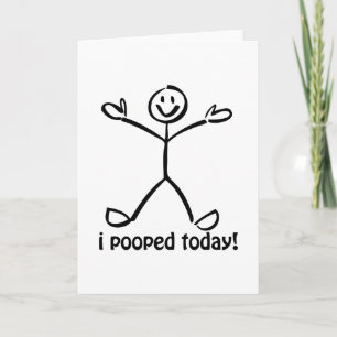 Jag poopade i dag kort