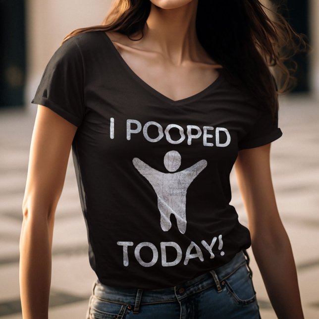 Jag poopade i dag T-Shirt (Skapare uppladdad)