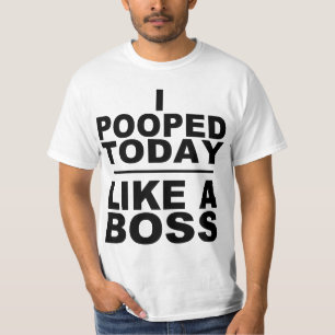JAG POOPED I DAG, GILLAR EN CHEF TEE