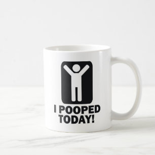 JAG POOPETERADE I DAG KAFFEMUGG