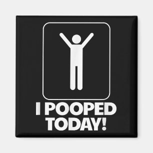 Jag poppade i dag till Toilet Humor Funny Manar. Magnet