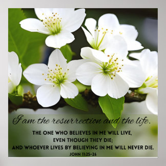 Jag Poster rekurtiv, bibelns verse