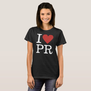 Jag ❤️ PR for PR Employees ANPASSNINGSBAR Women's T Shirt