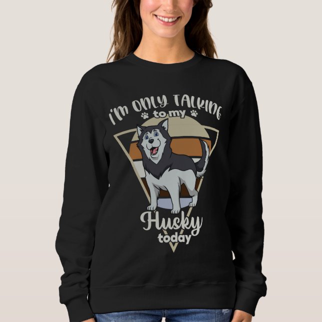 Jag pratar bara med min himmel t shirt (Framsida)